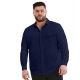 Generic Mens Casual Cotton Solid Full Sleeve Shirt (Navy Blue) Generic Mens Casual Cotton Solid Full Sleeve Shirt (Navy Blue)