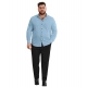 Generic Mens Casual Cotton Solid Full Sleeve Shirt (Sky) Generic Mens Casual Cotton Solid Full Sleeve Shirt (Sky)
