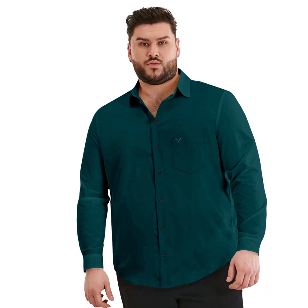 Generic Mens Casual Cotton Solid Full Sleeve Shirt (Rama) Generic Mens Casual Cotton Solid Full Sleeve Shirt (Rama)