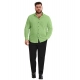 Generic Mens Casual Cotton Solid Full Sleeve Shirt (Pista) Generic Mens Casual Cotton Solid Full Sleeve Shirt (Pista)