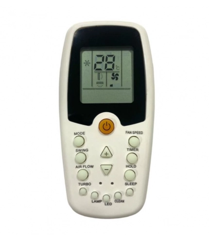 Generic AC Remote No. 4A Compatible-Replacement for Croma AC Remote Control (White)