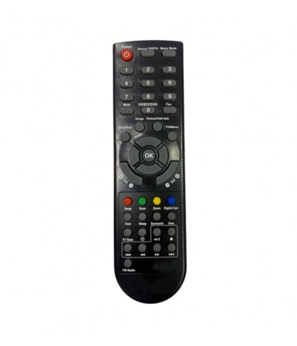 Generic Remote No. 1070 Compatible-Replacement for Onida LCD-LED TV Remote Control (Black)