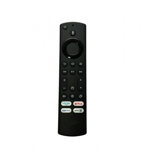 Generic Smart TV Remote No. 1017 Compatible-Replacement for Amazon Basics Smart TV LCD-LED Remote (Black)