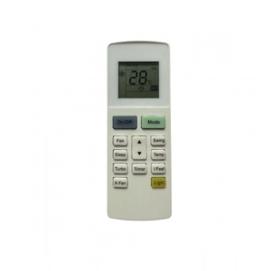 Generic AC Remote No. 222A Compatible-Replacement for Onida AC Remote Control (White)