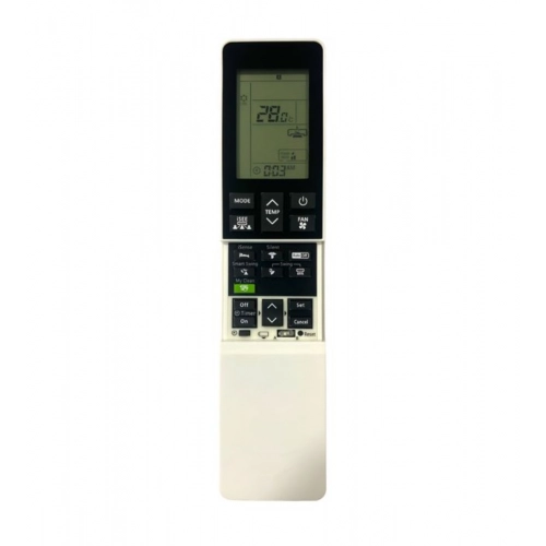 Generic AC Remote No. 236 Compatible-Replacement for Hitachi AC Remote Control (White)