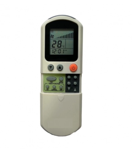Generic AC Remote No. 74 Compatible-Replacement for Voltas AC Remote Control (White)