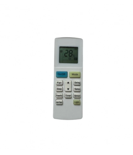 Generic AC Remote No. 222 Compatible-Replacement for O General AC Remote Control (White)