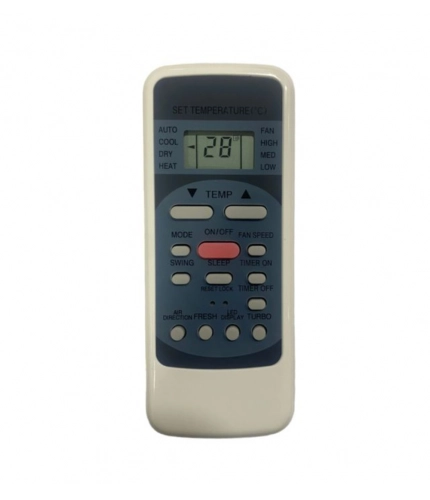 Generic AC Remote No. 12 Compatible-Replacement for Voltas AC Remote Control (White)