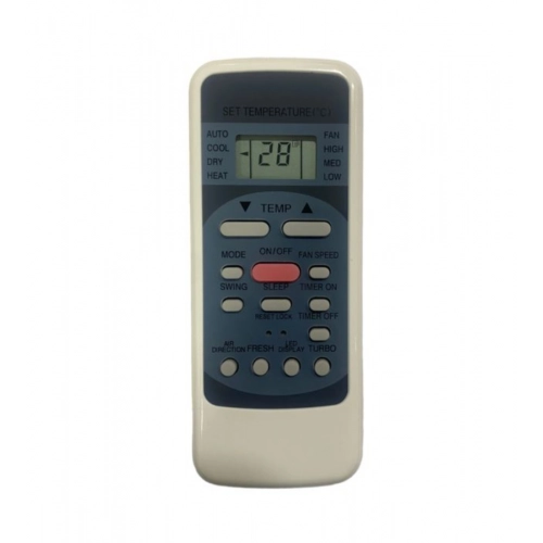 Generic AC Remote No. 12 Compatible-Replacement for Voltas AC Remote Control (White)