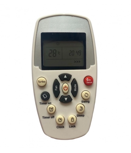 Generic AC Remote No. 110 Compatible-Replacement for Whirlpool AC Remote Control (White)