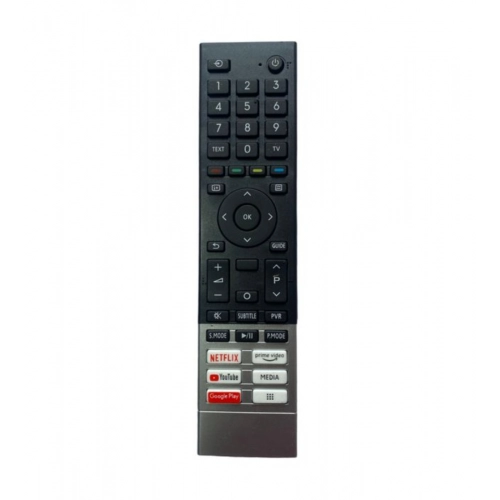 Generic Smart TV Remote No. 1071 with Netflix- YouTube- Prime Video Function- Compatible-Replacement for Toshiba Smart TV LCD-LED Remote Control (Black)