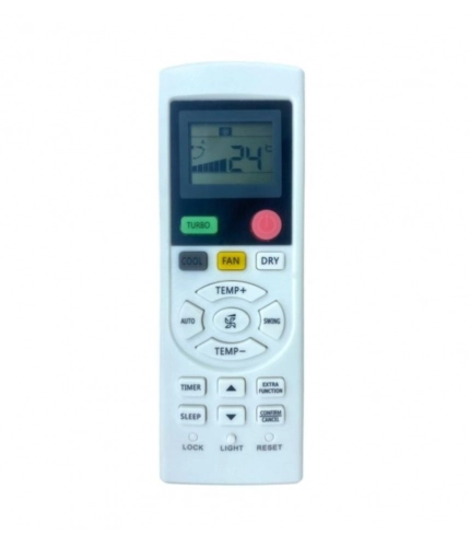 Generic AC Remote No. 131A Compatible-Replacement for Haier AC Remote Control (White)