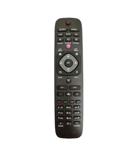 Generic DTH Remote No. 1079 with DDB Function Compatible-Replacement for Philips LED with DTH Combined Remote Control (Black)
