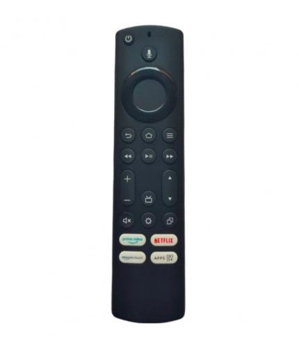 Generic Smart TV Remote No. 1074 with SonyLiv- Netflix- Prime Video with Setting Function- Compatible-Replacement for Onida Smart TV LCD-LED Remote Control (Black)