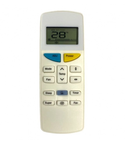 Generic AC Remote No. 255 Compatible-Replacement for Bluestar AC Remote Control (White)