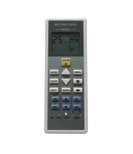 Generic AC Remote No. 157B Compatible-Replacement for Panasonic AC Remote Control (Grey)