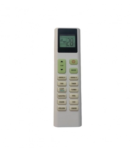 Generic AC Remote No. 254 Compatible-Replacement for Kelvinator AC Remote (White)