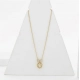 Generic Women's Stainless Steel Heart Shape Golden Delicate Pendent Chain (Gold Plated) Generic Women's Stainless Steel Heart Shape Golden Delicate Pendent Chain (Gold Plated)