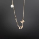 Generic Women's Stainless Steel Butterfly Pendent Delicate Chain (Gold Plated) Generic Women's Stainless Steel Butterfly Pendent Delicate Chain (Gold Plated)