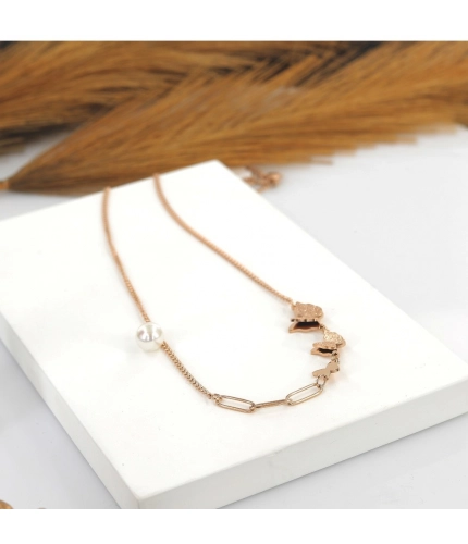 Generic Women's Stainless Steel Butterfly Pendent Delicate Chain (Gold Plated) Generic Women's Stainless Steel Butterfly Pendent Delicate Chain (Gold Plated)