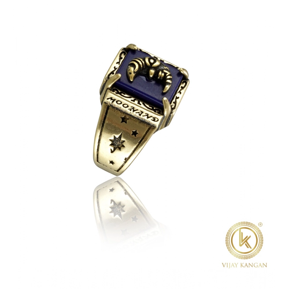 Generic Stainless Steel German polish moon design Freesize ring (Gold Plated) Generic Stainless Steel German polish moon design Freesize ring (Gold Plated)