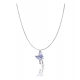Generic Women's Stainless Steel Butterfly Dailywear Pendent Delicate Chain (Silver Plated) Generic Women's Stainless Steel Butterfly Dailywear Pendent Delicate Chain (Silver Plated)