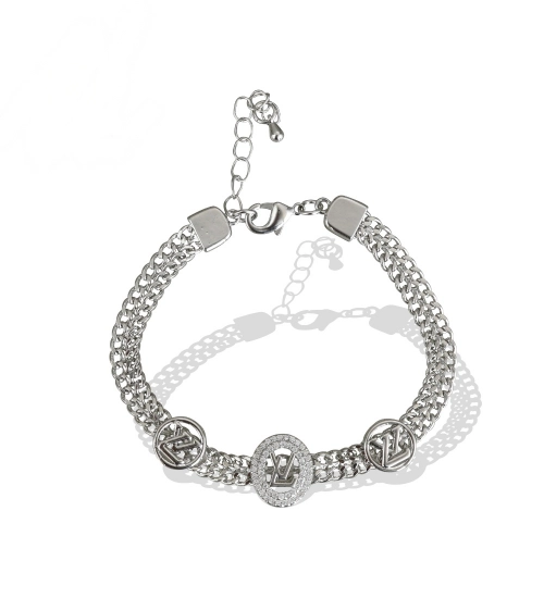 Generic Stainless Steel Unisex Silver Freesize Stainless Steel Loose Bracelet (Silver Plated)
