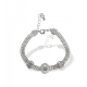 Generic Stainless Steel Unisex Silver Freesize Stainless Steel Loose Bracelet (Silver Plated) Generic Stainless Steel Unisex Silver Freesize Stainless Steel Loose Bracelet (Silver Plated)