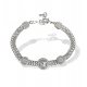 Generic Stainless Steel Unisex Silver Freesize Loose Bracelet (Silver Plated) Generic Stainless Steel Unisex Silver Freesize Loose Bracelet (Silver Plated)