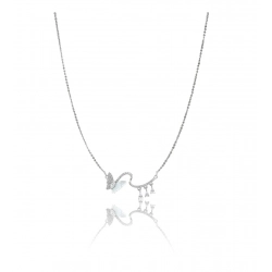 Generic Women's Stainless Steel Imported Stanless Steel Pendent Chain (Silver Plated)