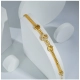 Generic Stainless Steel Unisex Gold Freesize Stainless Steel Loose Bracelet (Gold Plated) Generic Stainless Steel Unisex Gold Freesize Stainless Steel Loose Bracelet (Gold Plated)