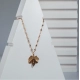 Generic Women's Stainless Steel Leaf Pendent Delicate Chain (Gold Plated) Generic Women's Stainless Steel Leaf Pendent Delicate Chain (Gold Plated)