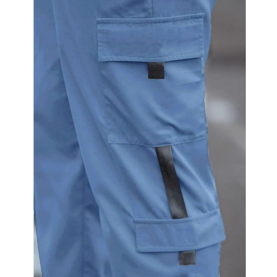 Generic Men's Casual Cotton Blended Pull On Cargo Pant (Nevy Blue) Generic Men's Casual Cotton Blended Pull On Cargo Pant (Nevy Blue)