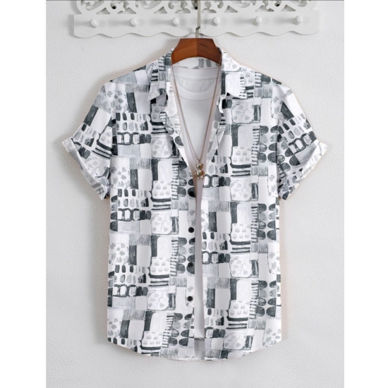 Generic Men's Popcon Lycra Printed Half Sleeve Shirt (Black) Generic Men's Popcon Lycra Printed Half Sleeve Shirt (Black)