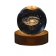 Generic Wood 3D Galaxy Crystal Ball Night Lamp LED Wooden for Galaxy Warm White (Transparent) Generic Wood 3D Galaxy Crystal Ball Night Lamp LED Wooden for Galaxy Warm White (Transparent)