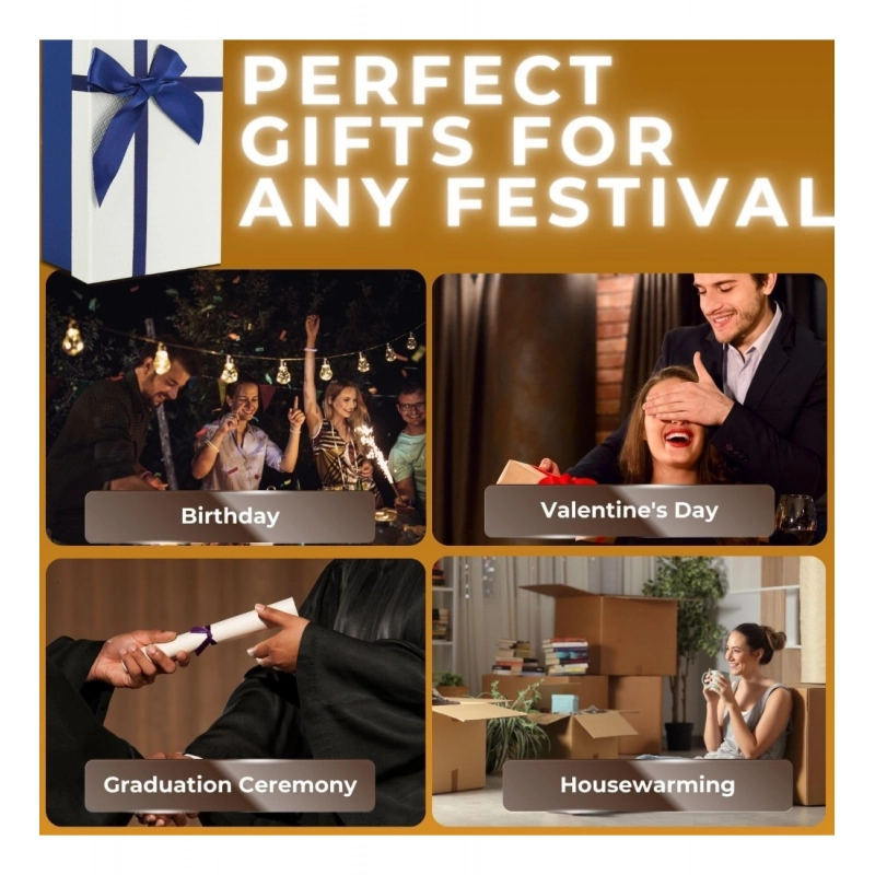 Wood 3D Galaxy Crystal Ball Night Lamp Colorful LED Wooden for Earth (Transparent)