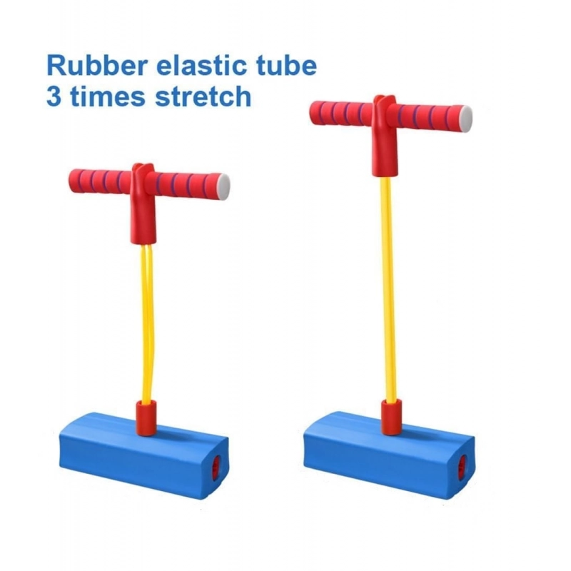 Rubber Kids Pogo Jumper Fun and Safe Pogo Stick for Toddlers Bouncing Toy for Ages 3 and up Holds up to 250lbs (Multicolor)