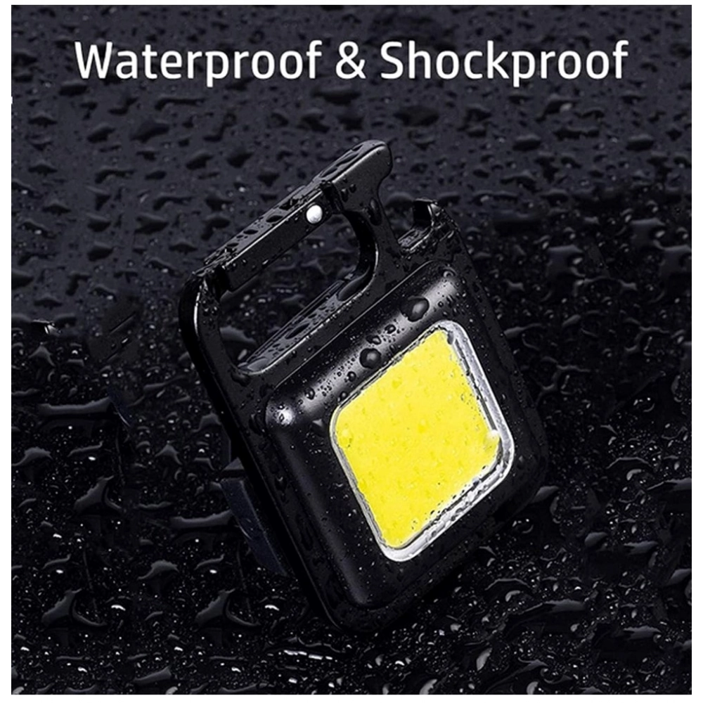 Generic Metal COB Keychain Light,Rechargeable Led Small Flashlight 500 Lumens Brigh Pack of 1 (Black) Generic Metal COB Keychain Light,Rechargeable Led Small Flashlight 500 Lumens Brigh Pack of 1 (Black)