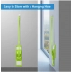 Generic Aluminium rod and Microfiber duster Microfiber Wet and Dry Cleaning Flat Mop with Telescopic Long Handle (Multicolor) Generic Aluminium rod and Microfiber duster Microfiber Wet and Dry Cleaning Flat Mop with Telescopic Long Handle (Multicolor)