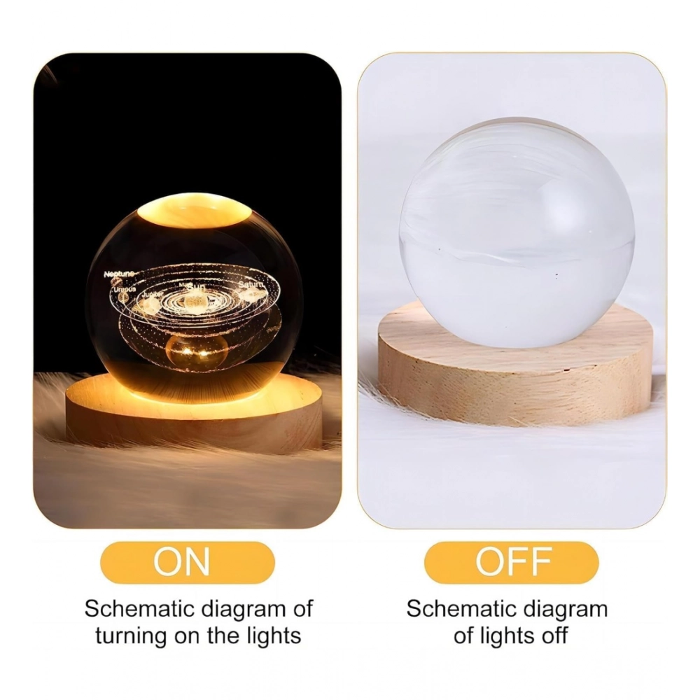 Generic Wood 3D Galaxy Crystal Ball Night Lamp Colorful LED Wooden Dolphin with Moon (Transparent) Generic Wood 3D Galaxy Crystal Ball Night Lamp Colorful LED Wooden Dolphin with Moon (Transparent)