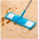 Generic Aluminium rod and Microfiber duster Microfiber Wet and Dry Cleaning Flat Mop with Telescopic Long Handle (Multicolor) Generic Aluminium rod and Microfiber duster Microfiber Wet and Dry Cleaning Flat Mop with Telescopic Long Handle (Multicolor)