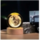 Generic Wood 3D Moon Crystal Ball Night Lamp Colorful LED Wooden for Moon (Transparent) Generic Wood 3D Moon Crystal Ball Night Lamp Colorful LED Wooden for Moon (Transparent)