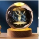 Generic Wood 3D Galaxy Crystal Ball Night Lamp Colorful LED Wooden for Deer (Transparent) Generic Wood 3D Galaxy Crystal Ball Night Lamp Colorful LED Wooden for Deer (Transparent)