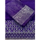 Generic Women's Georgette Printed Saree With Unstitched Blouse (Purple, 5-5 Mtrs) Generic Women's Georgette Printed Saree With Unstitched Blouse (Purple, 5-5 Mtrs)