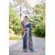 Generic Women's Crepe Printed Saree With Unstitched Blouse (Multicolor, 5-5 Mtrs) Generic Women's Crepe Printed Saree With Unstitched Blouse (Multicolor, 5-5 Mtrs)