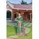 Generic Women's Crepe Printed Saree With Unstitched Blouse (Green, 5-5 Mtrs) Generic Women's Crepe Printed Saree With Unstitched Blouse (Green, 5-5 Mtrs)