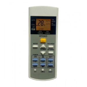 Generic AC Remote No.29 with Backlight Panasonic AC Remote Control (White)