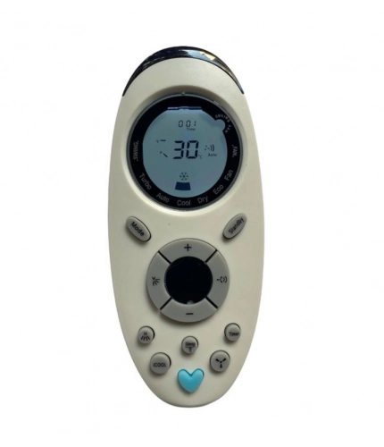 Generic AC Remote No.143B with Backlight Onida AC Remote Control (White)