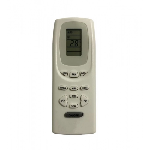 Generic AC Remote No.19 No Backlight Onida AC Remote Control (White)