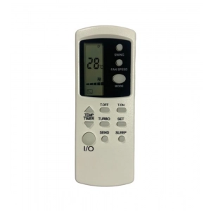 Generic AC Remote No.31 No Backlight Haier AC Remote Control (White)